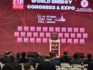 12 Ekim 2022 - TÜRKONFED Yönetim Kurulu Başkanı Süleyman Sönmez EIF Enerji Kongresi ve Fuarı / İstanbul - Konuşma Metni 
