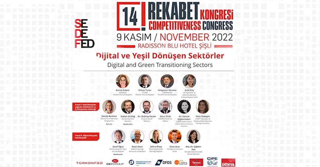 14. Rekabet Kongresi 9 Kasım’da İstanbul’da Düzenlenecek