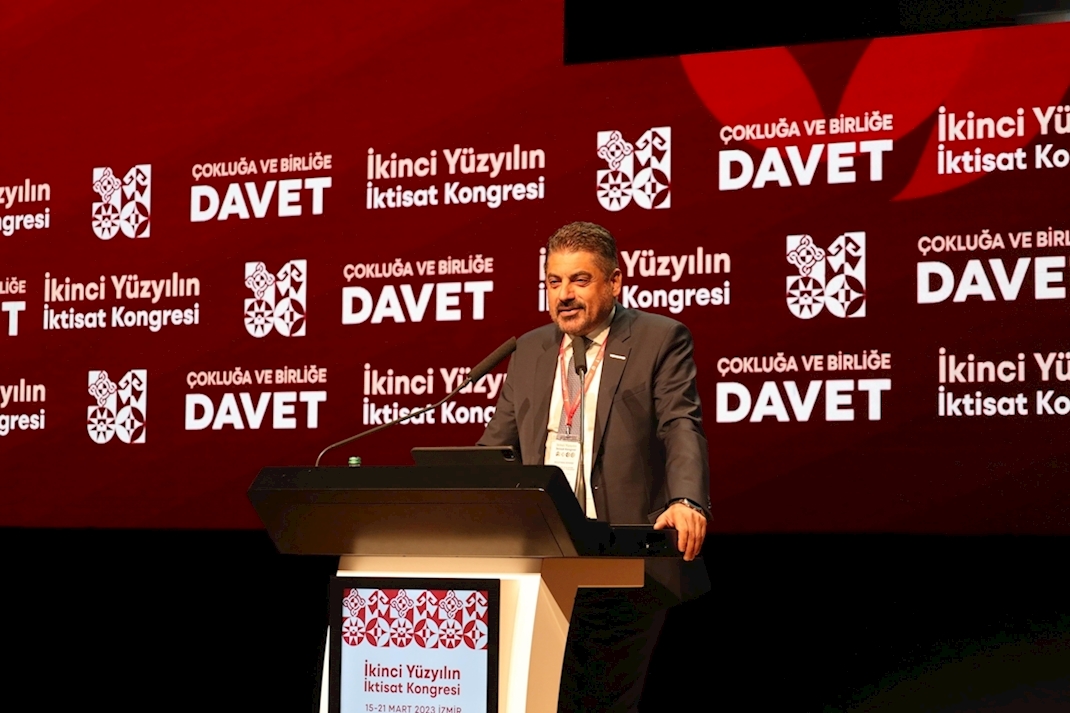 21 Mart 2023 - TÜRKONFED Yönetim Kurulu Başkanı Süleyman Sönmez İktisat Kongresi / İzmir - Konuşma Metni 