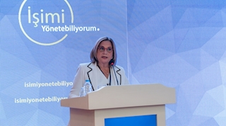 4 Ekim 2023 - TÜRKONFED Yönetim Kurulu Başkan Yardımcısı Emine Erdem İşimi Yönetebiliyorum / İzmir Konuşma Metni