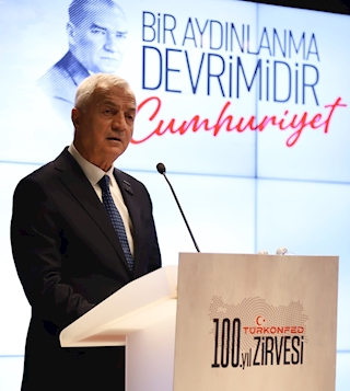 9 Aralık 2023 - TÜRKONFED Yüksek Danışma Kurulu Başkanı Şükrü Ünlütürk 100. Yıl Zirvesi / Ankara Konuşma Metni 