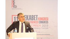 21 Kasım 2019 - TÜRKONFED Başkanı Orhan Turan'ın 11. Rekabet Kongresi Konuşma Metni