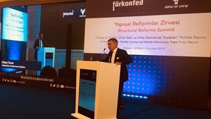 24 Ekim 2019 - TÜRKONFED Başkanı Orhan Turan'ın Yapısal Reformlar Zirvesi Konuşma Metni