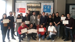 TÜRKONFED’den ‘YEP!’ Kapsamında Gençlere Sosyal Girişimcilik Sertifikası Verildi - 5 Nisan 2019