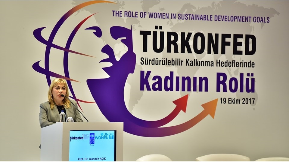 19 Ekim 2017 / TÜRKONFED Başkan Yardımcısı & İDK Başkanı Yasemin Açık'ın Kadın Zirvesi Konuşma Metni