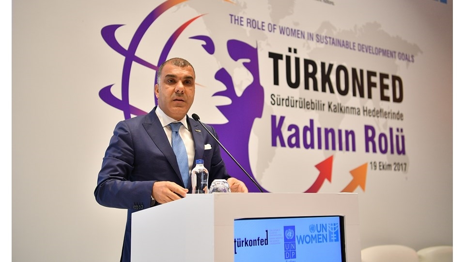 19 Ekim 2017 / TÜRKONFED Yönetim Kurulu Başkanı Tarkan Kadooğlu'nun Kadın Zirvesi Konuşma Metni