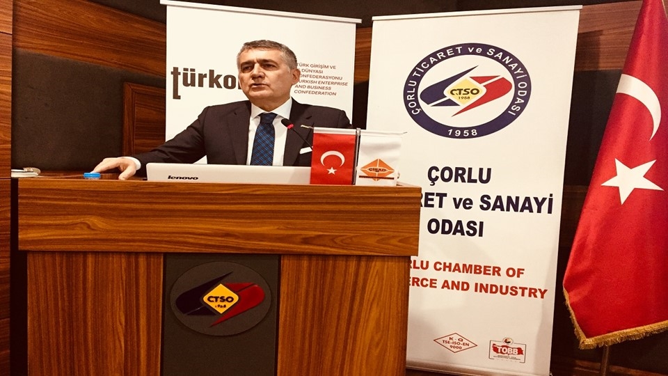 25 Ocak 2019 / TÜRKONFED Başkanı Orhan Turan Enerji Verimliliğinde Yeni Yaklaşımlar Konuşma Metni