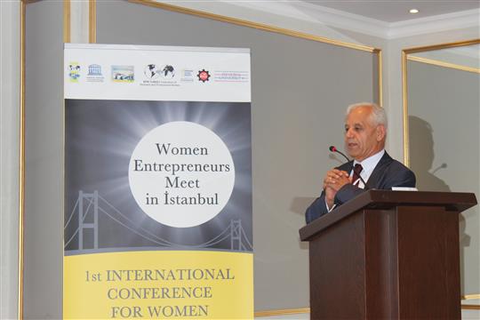 Süleyman Onatça,  BPW 1.Uluslararası Kadın Girişimiciler İşbirliği Konferansı'nda Konuştu