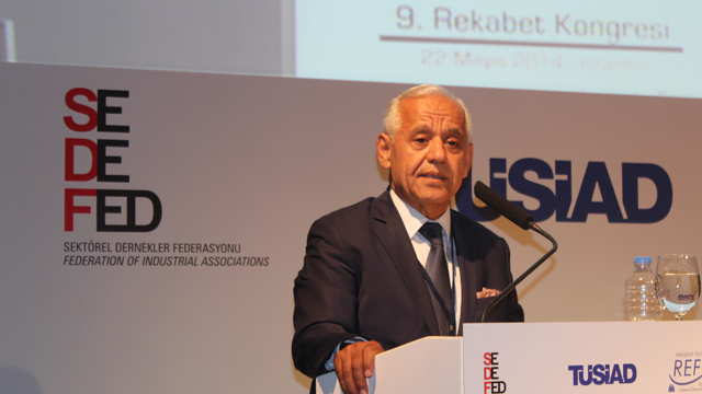 Süleyman Onatça SEDEFED-REF Rekabet Kongresi Açılışında Konuştu