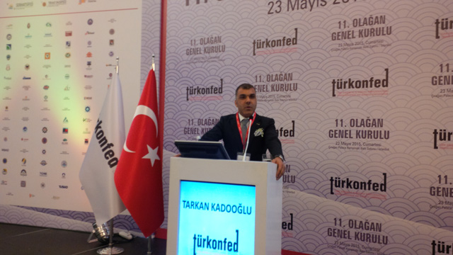 Tarkan Kadooğlu'nun Yeni Seçilen TÜRKONFED Yönetim Kurulu adına konuşması