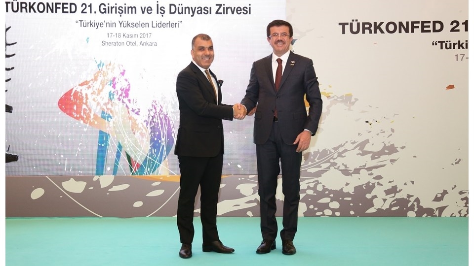 TÜRKONFED 21. Girişim ve İş Dünyası Zirvesi, Ankara'da Düzenlendi