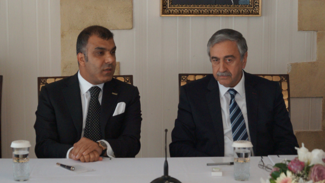 TÜRKONFED Delegation Meets TRNC President Akıncı