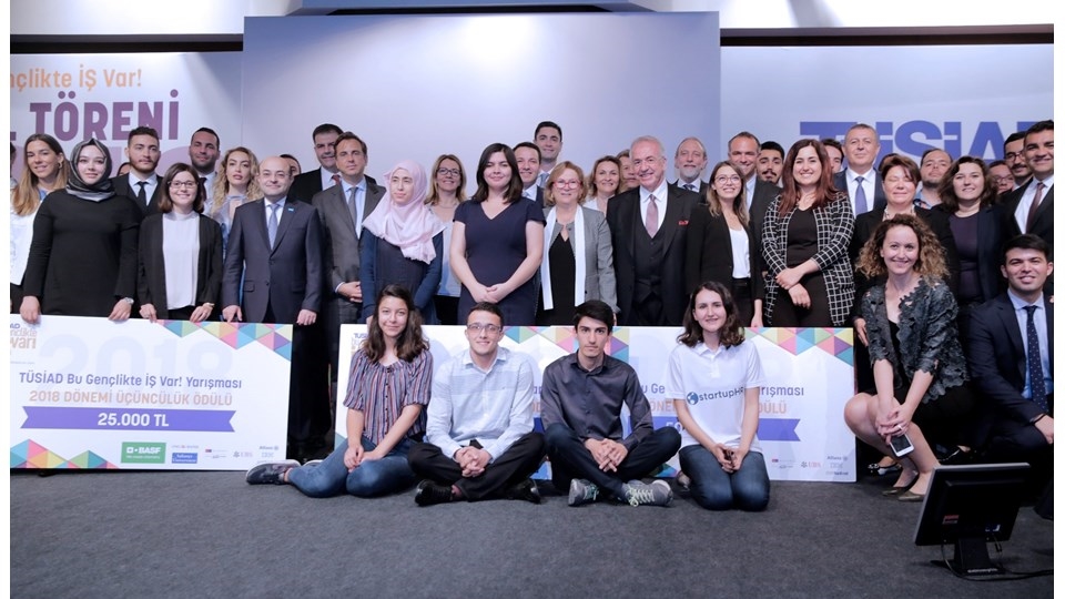 TÜSİAD "Bu Gençlikte İş Var!" Yarışmasında Büyük Ödül TAKA'nın