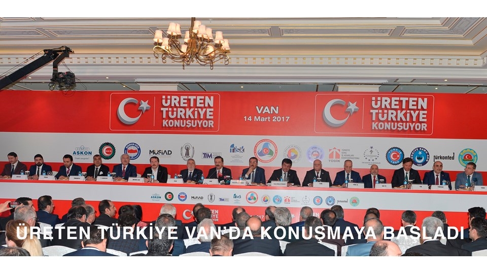 Üreten Türkiye Van'dan Konuşmaya Başladı