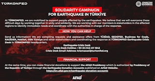 Solidarity Campaign For Earthquake in Türkiye