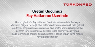 TÜRKONFED Başkanı Süleyman Sönmez’den 17 Ağustos  Deprem Felaketinin 25’inci Yıl Dönümünde Açıklama