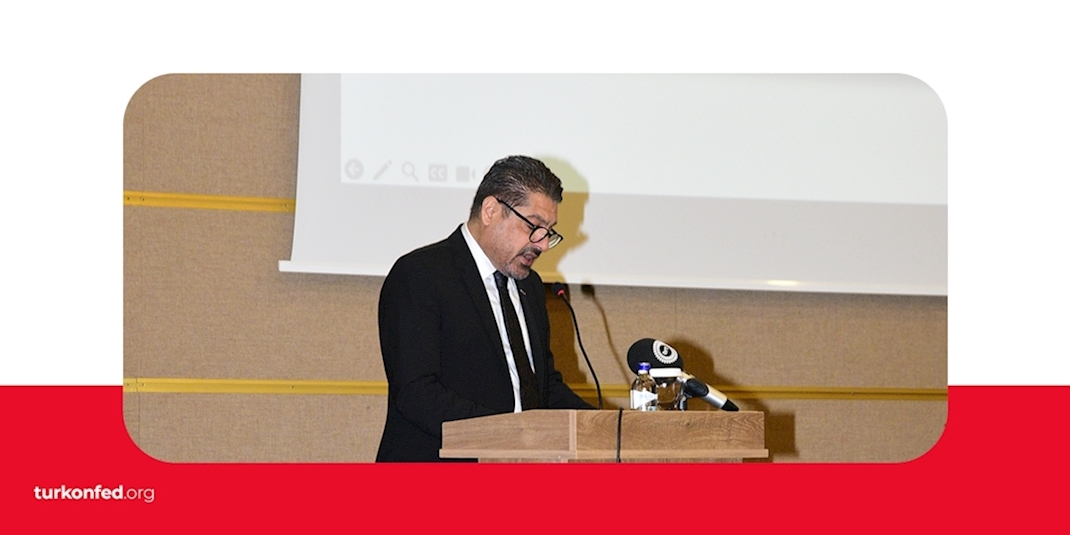 TÜRKONFED Yönetim Kurulu Başkanı Süleyman Sönmez GKG Kıbrıs Etkinliği Konuşma Metni