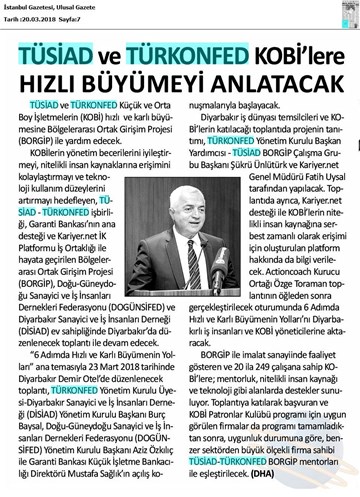 BORGİP Diyarbakır Toplantısı Medya Yansımaları 23 Mart 2018 / Diyarbakır