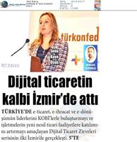 Dijital Ticaret Zirvesi Medya Yansımaları - 16 Nisan 2019 / İzmir
