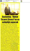 Dijital Ticaret Zirvesi Medya Yansımaları - 2 Mayıs 2019 / Gaziantep
