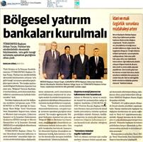 Kent-Bölge: Yönetimde Yeni Dinamikler Medya Yansımaları - 10 Mayıs /Mersin