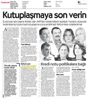 TÜRKONFED 1 Kasım Seçimleri Açıklaması Ulusal Gazetelerde Yansımalar