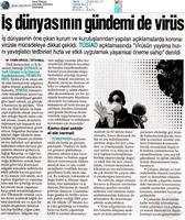 TÜRKONFED Coronavirüs Basın Açıklaması Medya Yansımaları- 16 Mart 2020