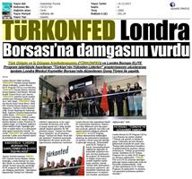 TÜRKONFED-ELITE Programı Türkiye'nin Yükselen Liderleri Raporu Londra Borsası Tanıtımı / 14 Aralık 2017