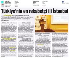 TÜRKONFED - İSİFED Rekabet Endeksi Tanıtım Toplantısı Medya Yansımaları - 14 Aralık 2017 / İstanbul 