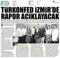 TÜRKONFED- İzmir Kent-Bölge Raporu Tanıtım Toplantısı / BASİFED / 25 Temmuz 2017 