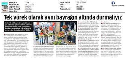 TÜRKONFED-İzmir Terör Saldırısı Kınama Mesajı Medya Yansımaları-07.01.2017