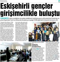TÜRKONFED STEM Anadolu Eskişehir Eğitimi Medya Yansımaları  2-3 Şubat 2018 / Eskişehir