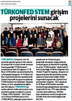 TÜRKONFED STEM Anadolu GEC Zirvesi Medya Yansımaları 17 Nisan 2018 / İstanbul