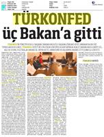 TÜRKONFED Yönetim Kurulu Ankara Temasları Medya Yansımaları-23-24 Ağustos 2017 / Ankara