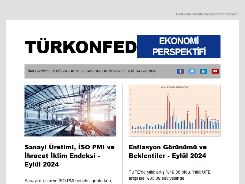 Ekonomi Perspektifi Eylül 2024