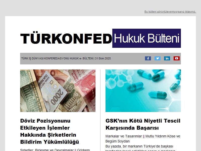 Hukuk Bülteni Ekim 2025