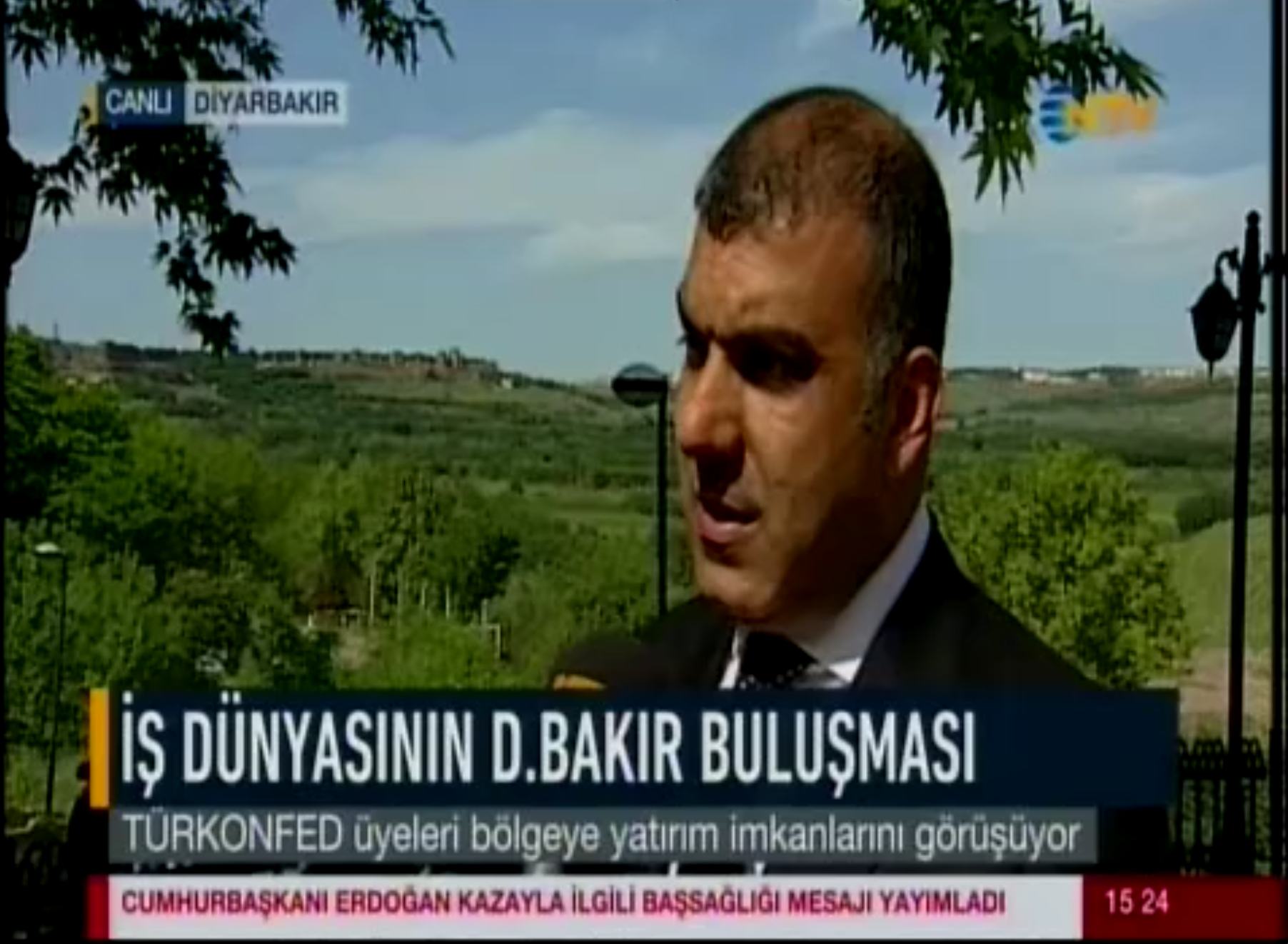 Tarkan Kadooğlu - NTV 13.05.2017 - Diyarbakır Röportajı