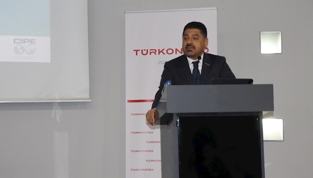 14 Eylül 2023 - TÜRKONFED Yönetim Kurulu Başkanı Süleyman Sönmez İş Dünyası İçin Yerel Kalkınma / Çorum- Konuşma Metni