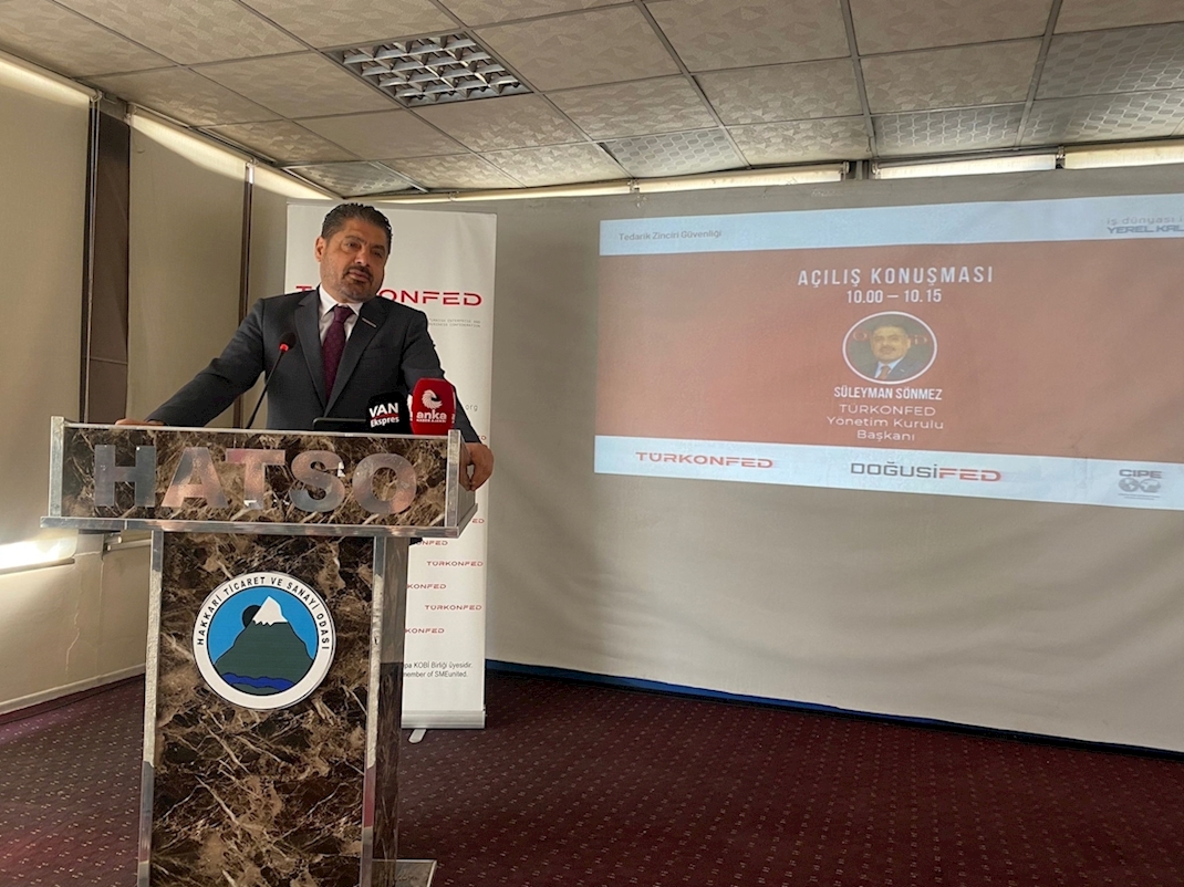 26 Nisan 2023 - TÜRKONFED Yönetim Kurulu Başkanı Süleyman Sönmez 100. Yıl Buluşmaları / Hakkari - Konuşma Metni