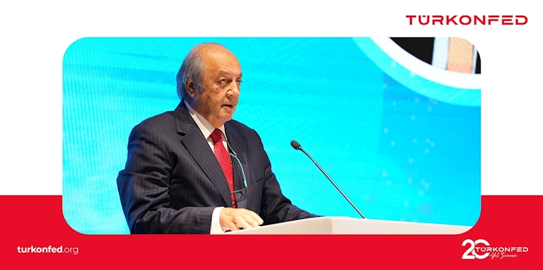 Anadolu Grubu Yönetim  Kurulu Başkanı ve TÜSİAD Önceki Dönem Yüksek İstişare Kurulu Başkanı Tuncay Özilhan TÜRKONFED 20.Yıl Zirvesi Konuşma Metni