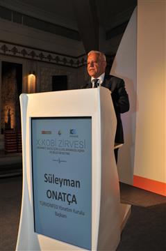 Süleyman Onatça TOSYÖV 10. KOBİ Zirvesi'nde Konuştu