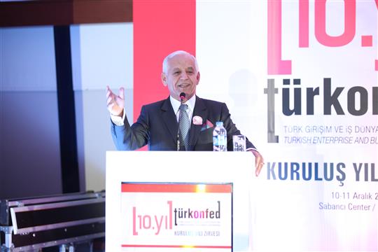 Süleyman Onatça TÜRKONFED 10. Kuruluş Yılı Zirvesi Gala Yemeği'nde Konuştu