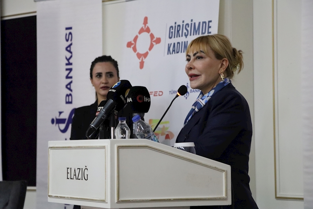 TÜRKONFED Yönetim Kurulu Başkan Yardımcısı Yasemin Açık Türkiye İş Bankası / Girişimde Kadın Gücü Projesi Elazığ İlham Buluşması Konuşma Metni