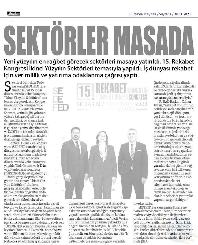 15 Rekabet Kongresi 28 Kasim 2023 Istanbul - 14