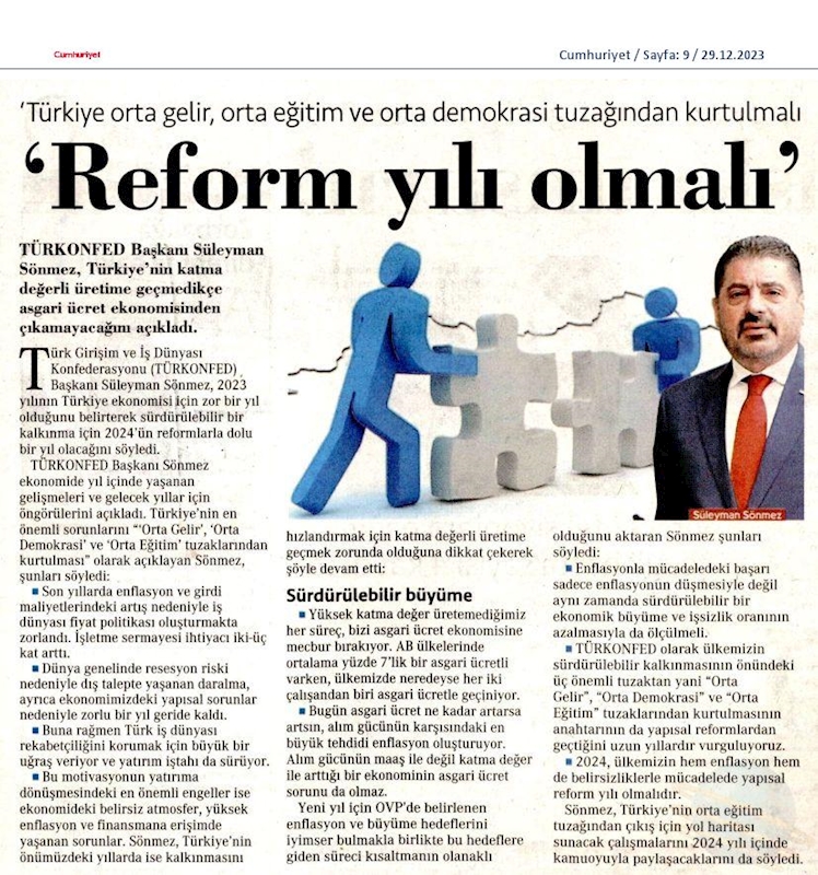 2023 Yil Sonu Ekonomi Değerlendirmesi - 2