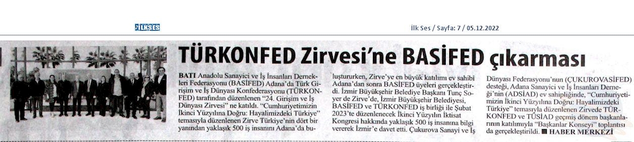 24 Girişim Ve Is Dunyasi Zirvesi 2 3 Aralik 2022 Adana - 8