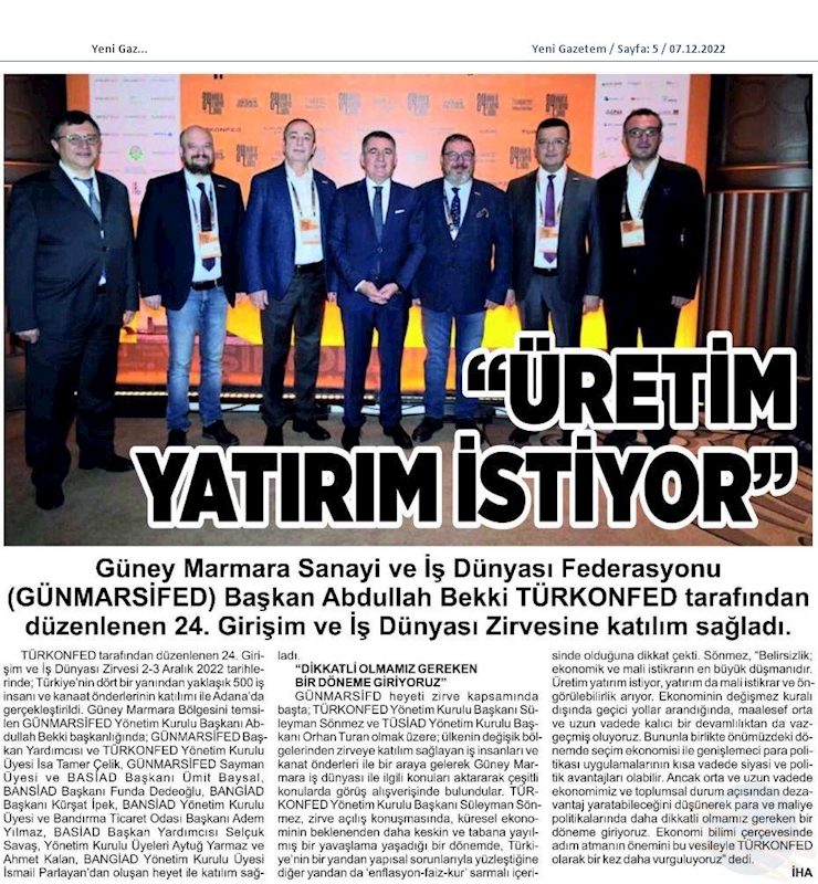 24 Girişim Ve Is Dunyasi Zirvesi 2 3 Aralik 2022 Adana - 30
