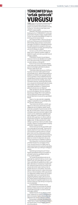 24 Girişim Ve Is Dunyasi Zirvesi 2 3 Aralik 2022 Adana - 58