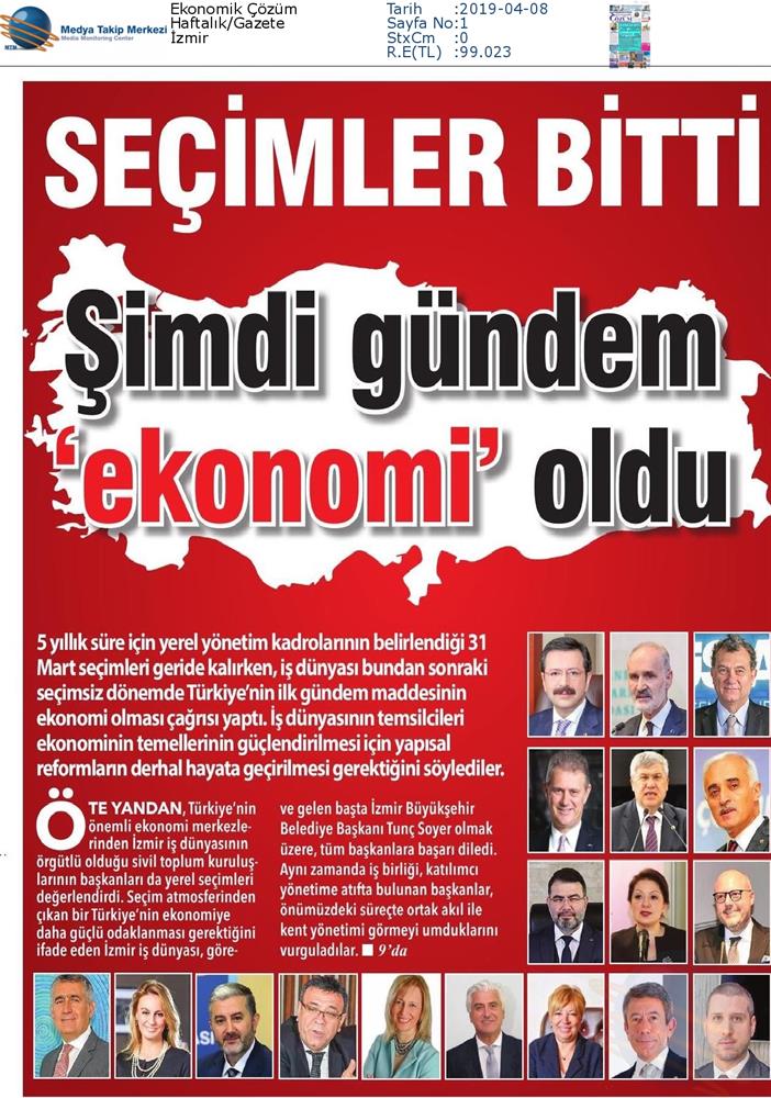 31 Mart Yerel Yönetim Basin Aciklamasi Medya Yansimalari 31 Mart 2019 - 5