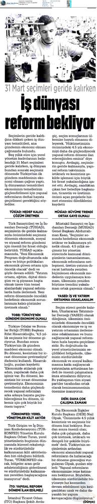 31 Mart Yerel Yönetim Basin Aciklamasi Medya Yansimalari 31 Mart 2019 - 24